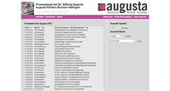 Desktop Screenshot of presse.augusta-bochum.de